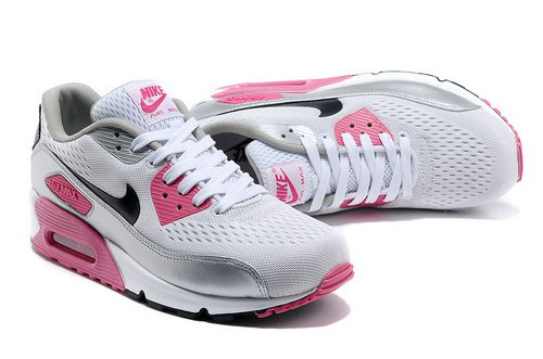 Nike Air Max 90 Em Womens Engineered Mesh Pink Silver Uk